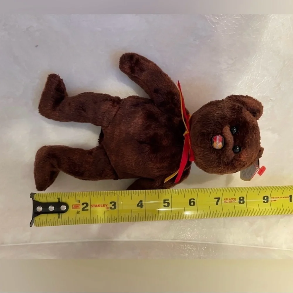 TY Beanie Buddy and Baby - MC MASTERCARD Bear (Credit Card
Exclusive) NWT - Picture 3 of 15